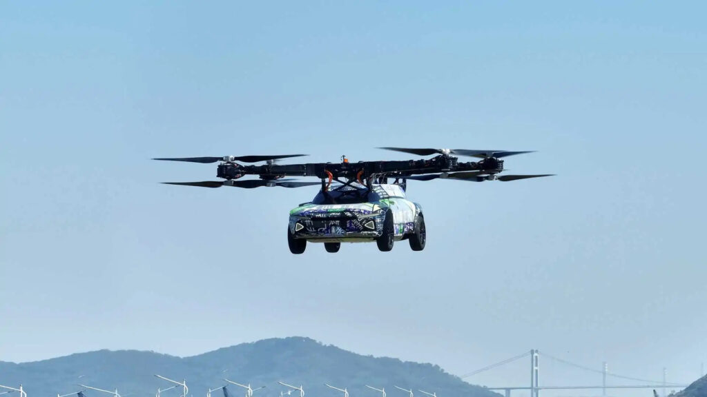 xpeng flying car