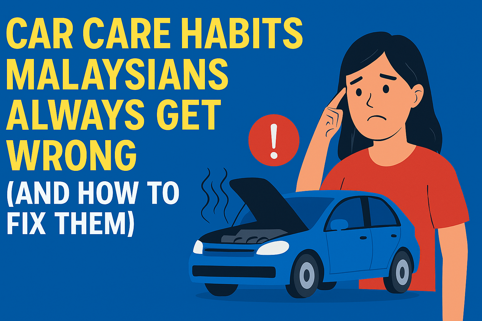 Car Care Habits Malaysians Always Get Wrong (And How to Fix Them